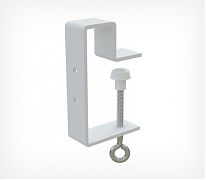 Профессиональная консультация, подбор оборудования. Купить с доставкой по лучшей цене Струбцина с двумя отверстиями и отгибом CLAMP HOLE-L 